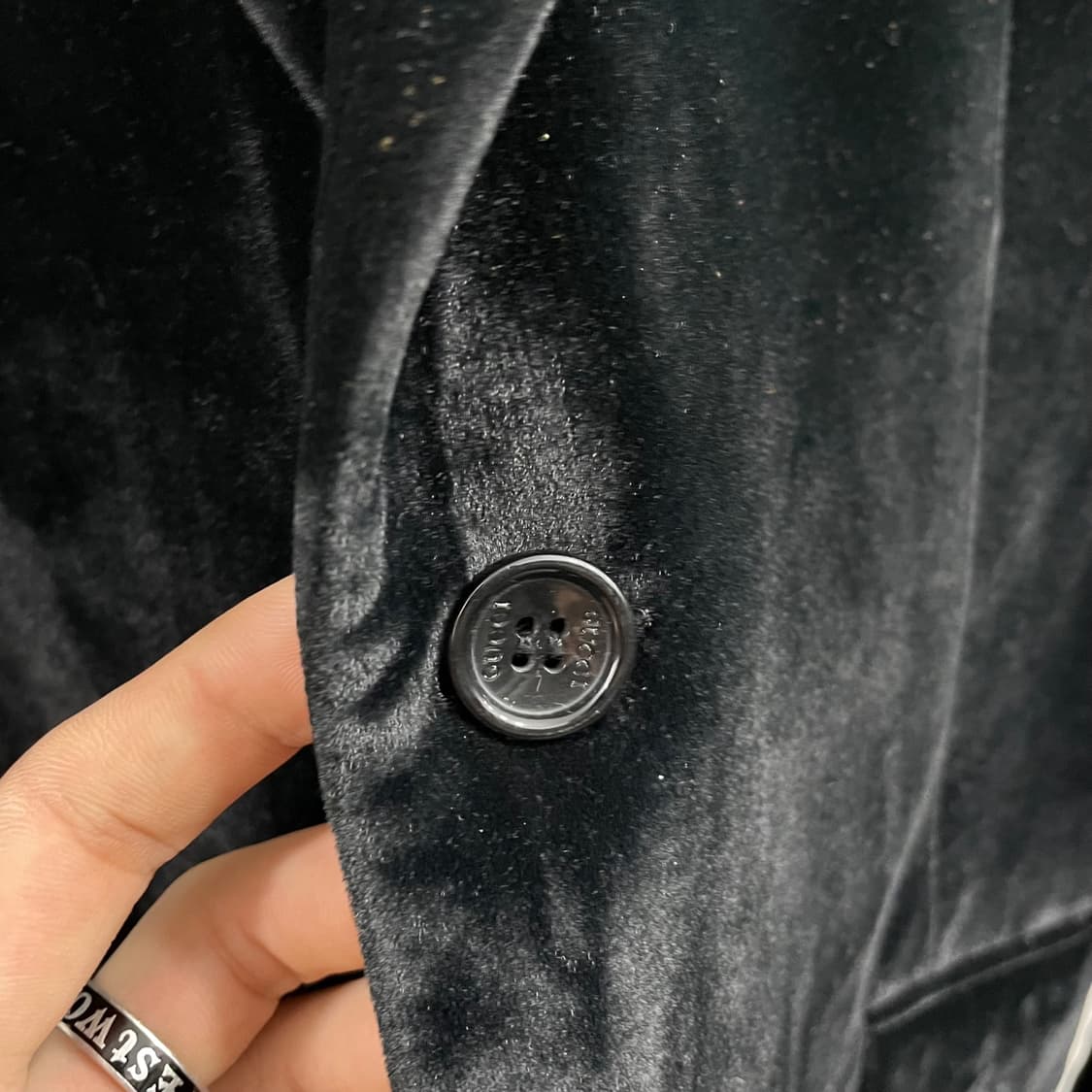 구찌 벨벳 울 블레이져 S 상품이미지4