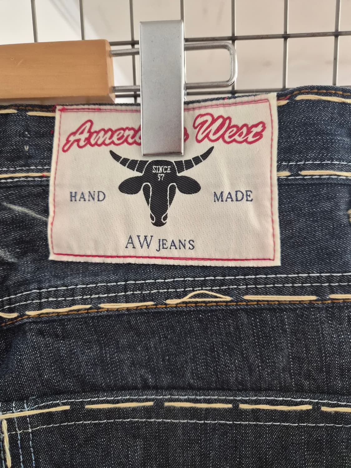 XL) 아메리칸 웨스트 부츠컷 데님 팝니다 상품이미지5