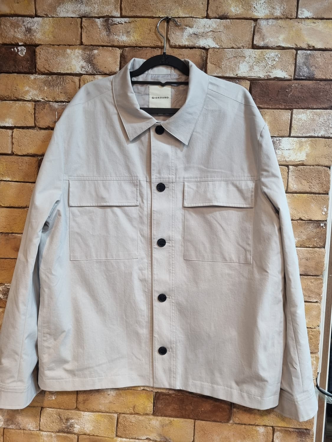 상태최상)지오다노 라이트 베이지 자켓 XL 상품이미지1