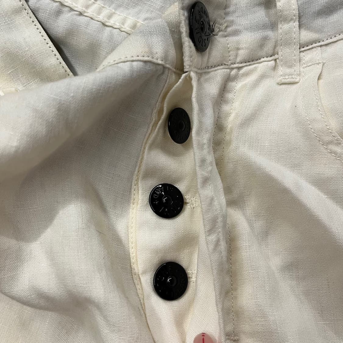 [정품/84-97] 스톤아일랜드 화이트 마 팬츠 b19 상품이미지5