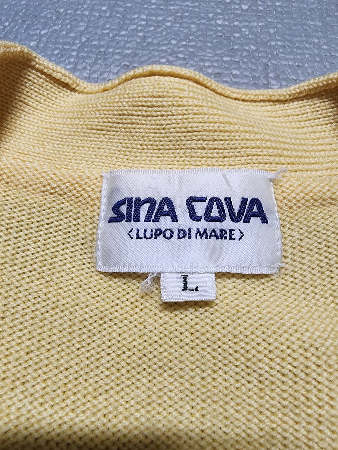 SINA COVA 울 니트 조끼 베스트 상품이미지6