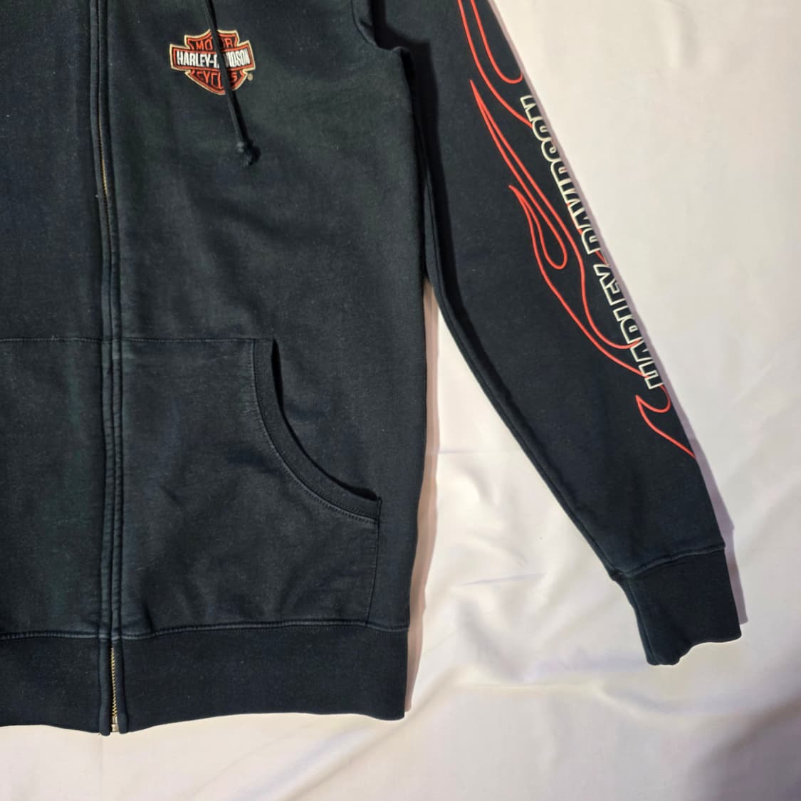 [S]할리데이비슨 플레임 후드집업 상품이미지4