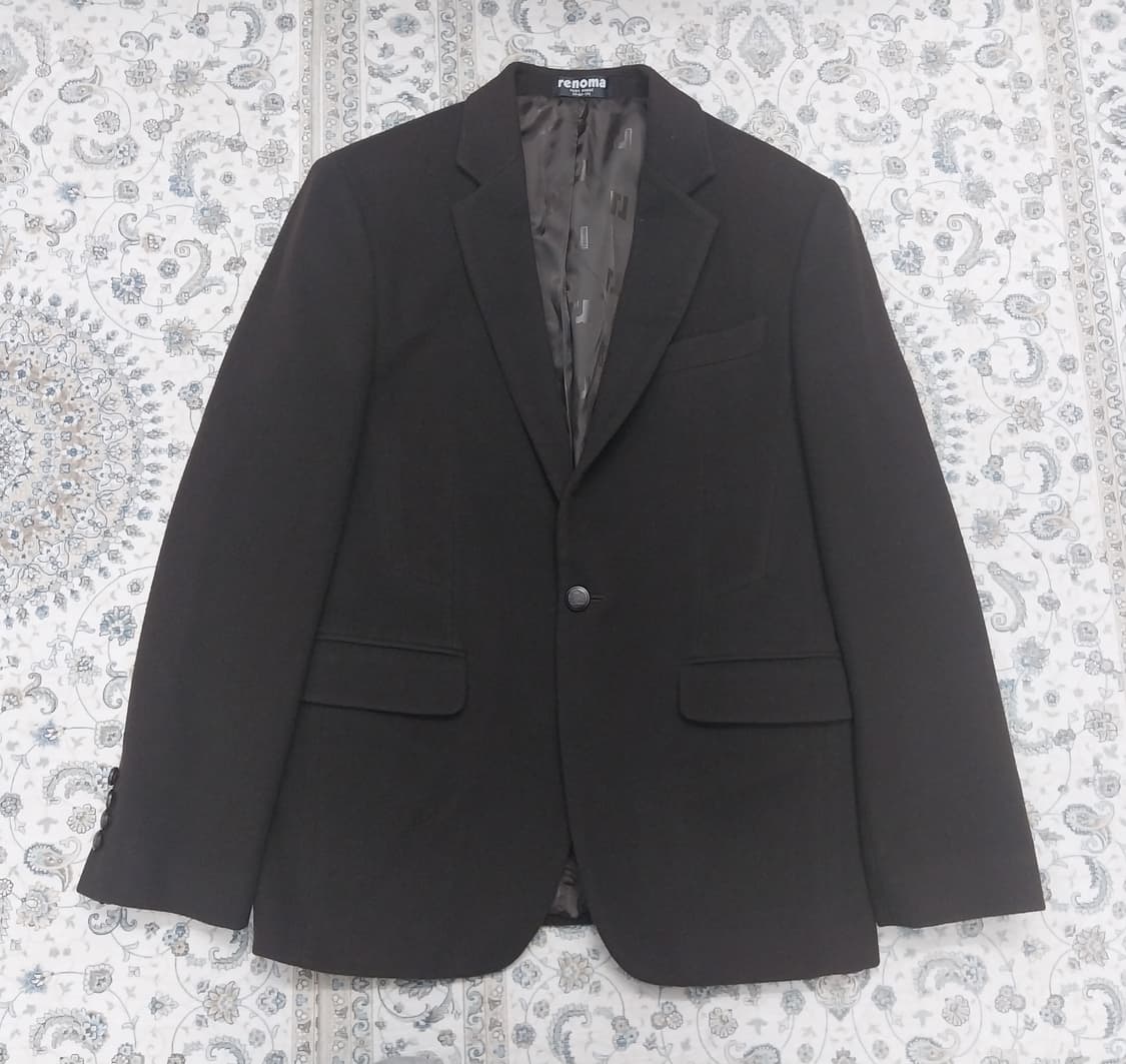 레노마 울 / 캐시미어 브라운 블레이져 상품이미지1