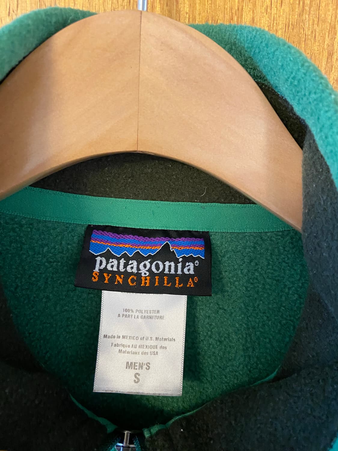 파타고니아 빈티지 마수피얼 신칠라 하프집업 상품이미지3