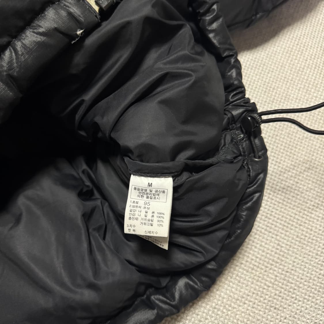 노스페이스 700 눕시 패딩 상품이미지4