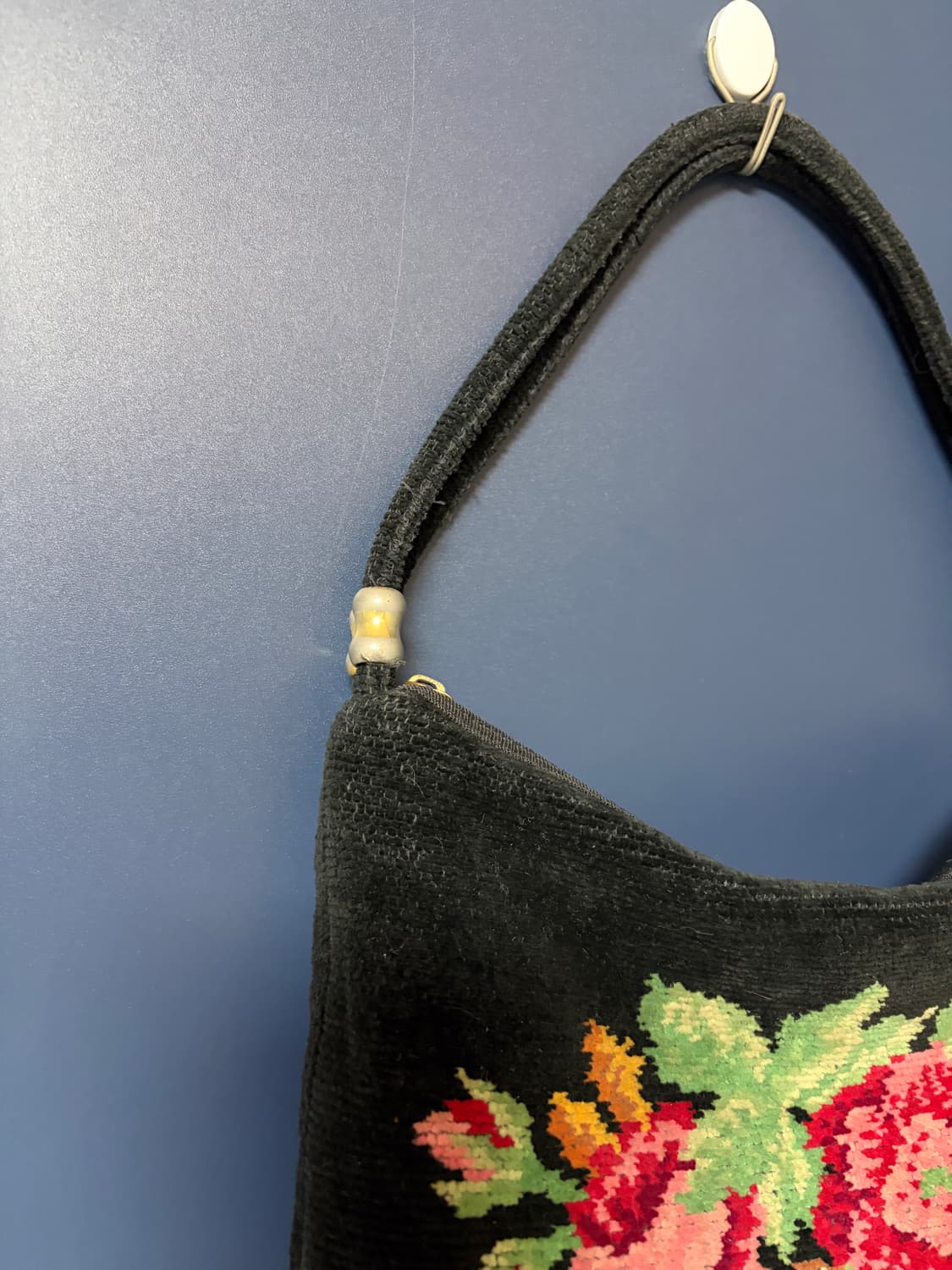 샵페어리 빈티지 플라워 코로듀이 백 시눈 상품이미지2