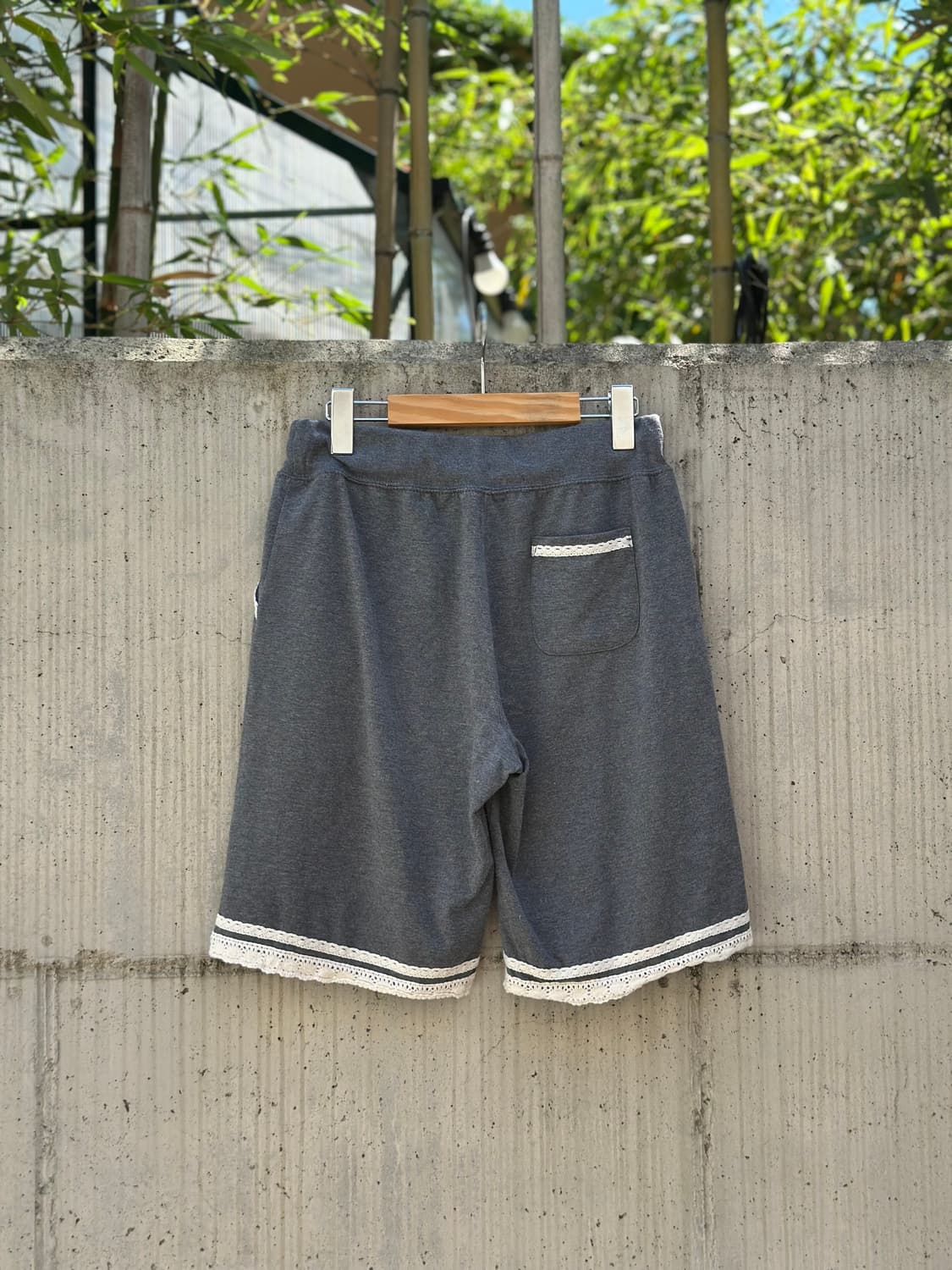 Japanese Vintage 페어리 레이스 스웻 쇼츠 상품이미지2