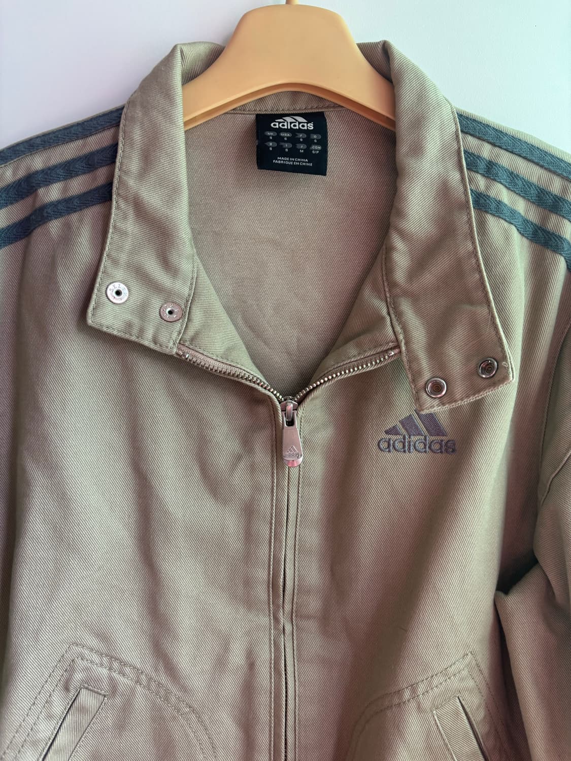 아디다스 빈티지 베이지 자켓 상품이미지2