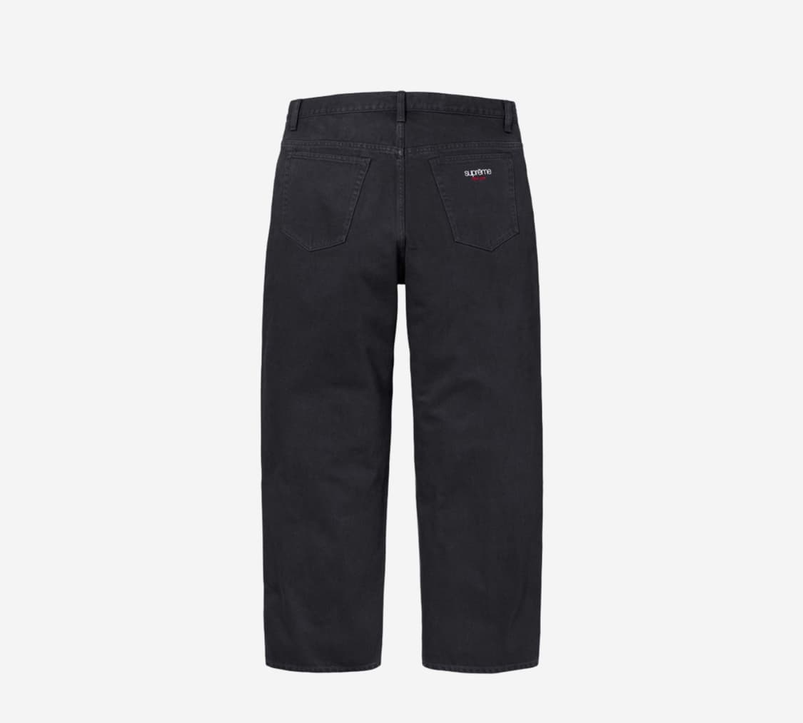 [30] Supreme Baggy Jean Black 슈프림 배기진 상품이미지2