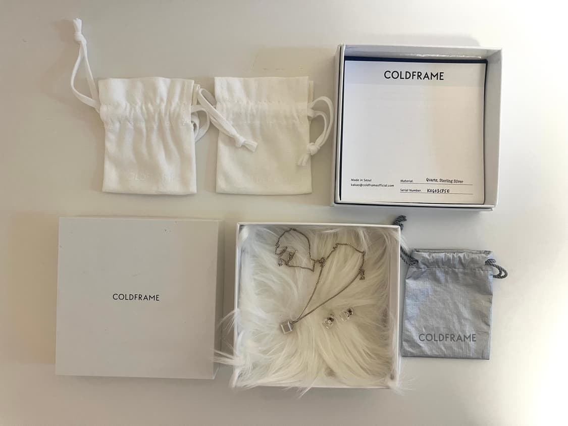 Coldframe padlock earings 콜드프레임 자물쇠이어링 상품이미지6
