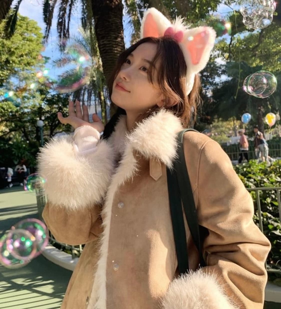 더바넷 케이티 에코 시어링 자켓 무스탕 상품이미지2