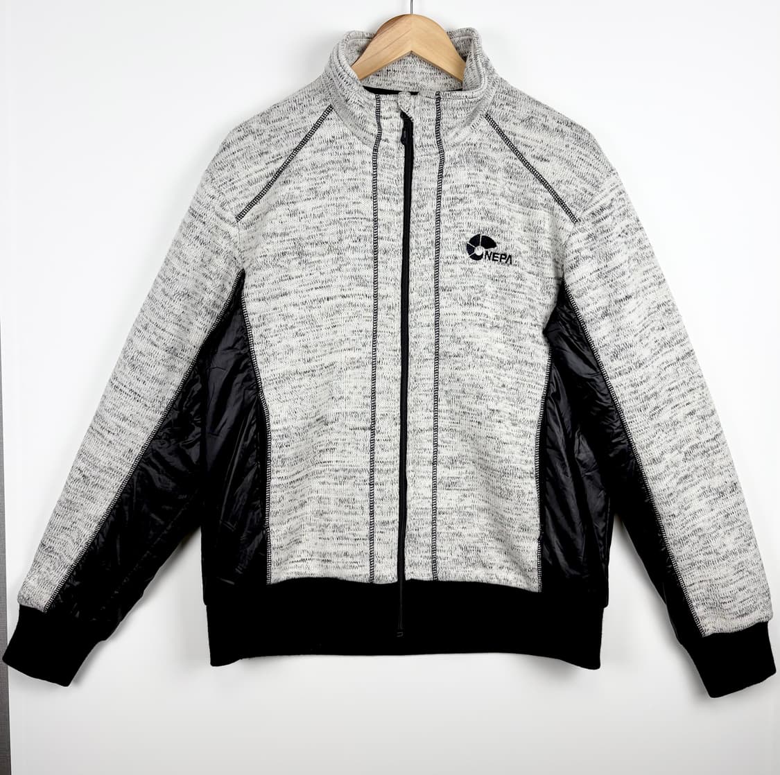 네파 트레이닝 상의 집업 자켓 (겉기모) 상품이미지1