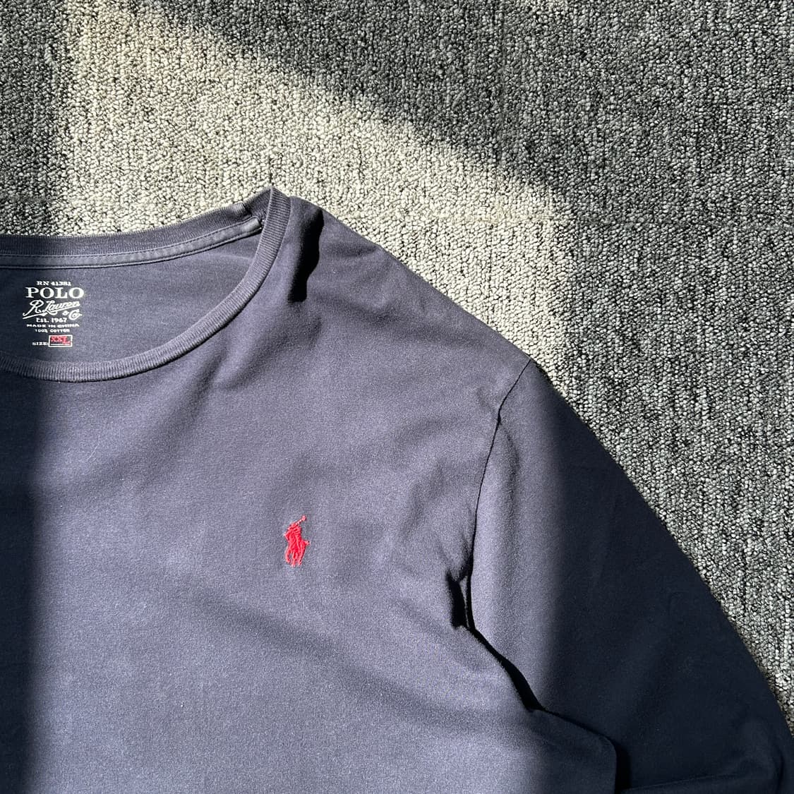 폴로 랄프로렌 네이비 긴팔 슬리브 상품이미지2