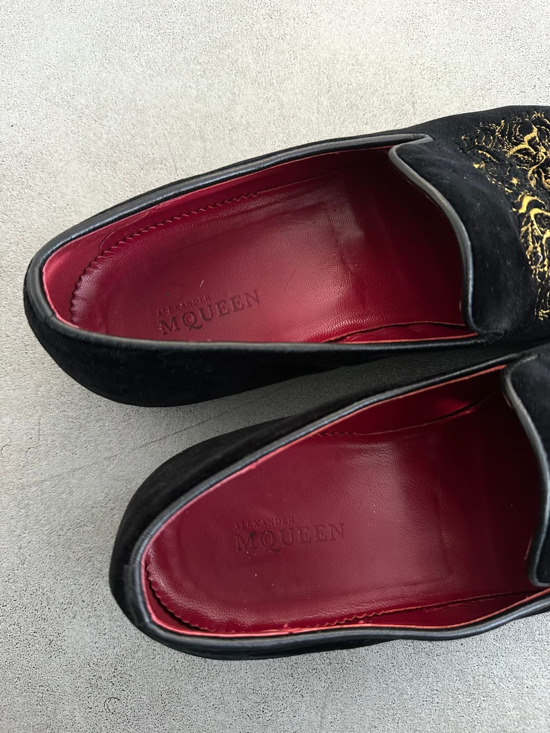 알렉산더 맥퀸 벨벳 라이언 로퍼 상품이미지6