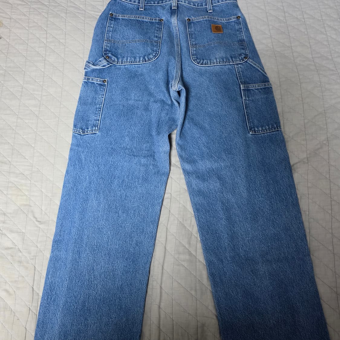 [32X32] 빈티지 칼하트 더블니 B73 DST 굿컨디션 데님 B-9 상품이미지4