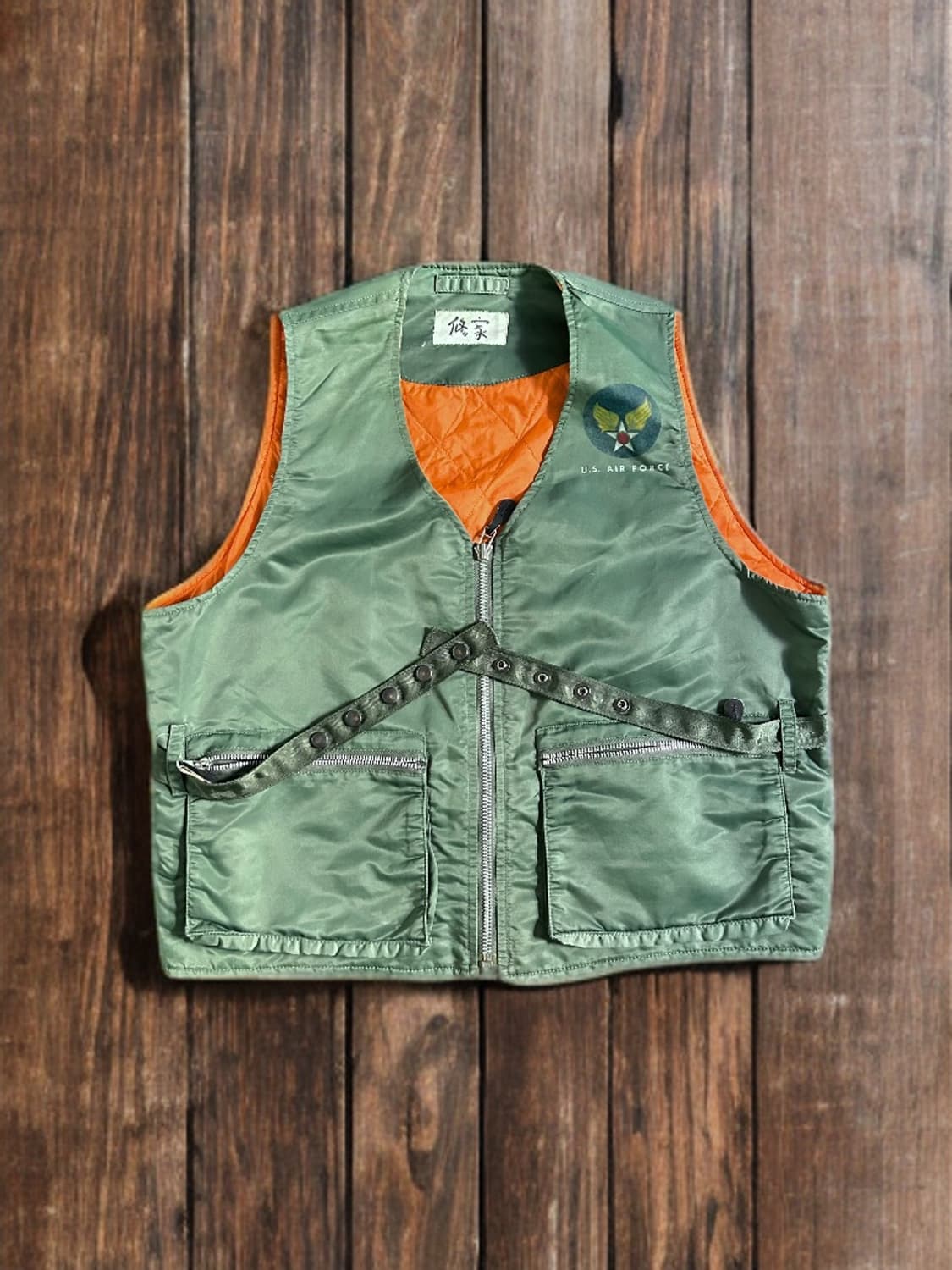 USAF type E-1 밀리터리 스타일 베스트 상품이미지1