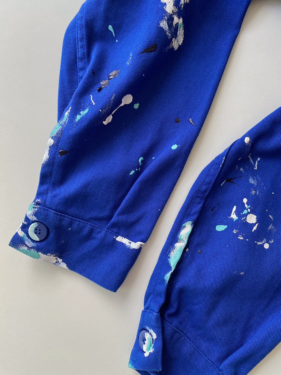 오리지널 빈티지 페인팅 프렌치 워크자켓 030 상품이미지5