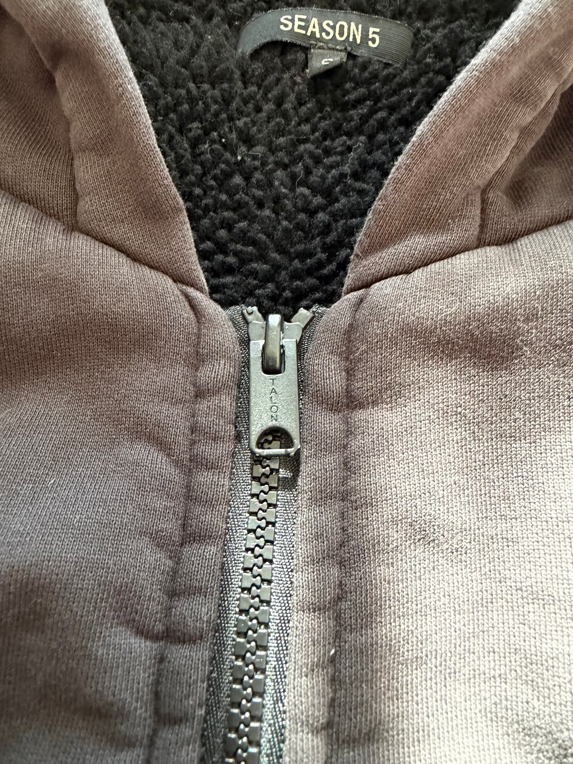 이지 시즌 5 쉐르파 후드 집업 상품이미지3