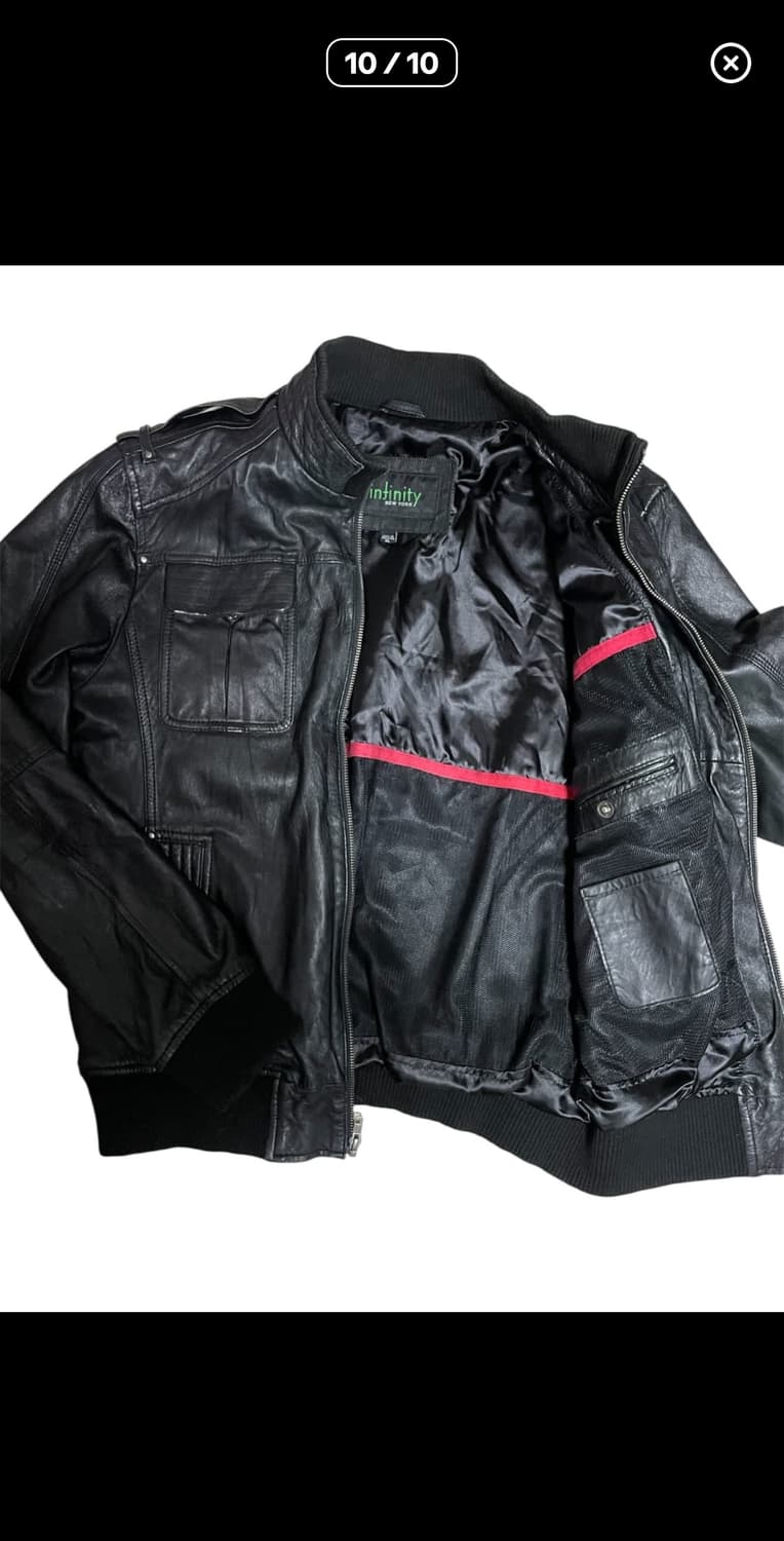 빈티지 양가죽 레더자켓 상품이미지2