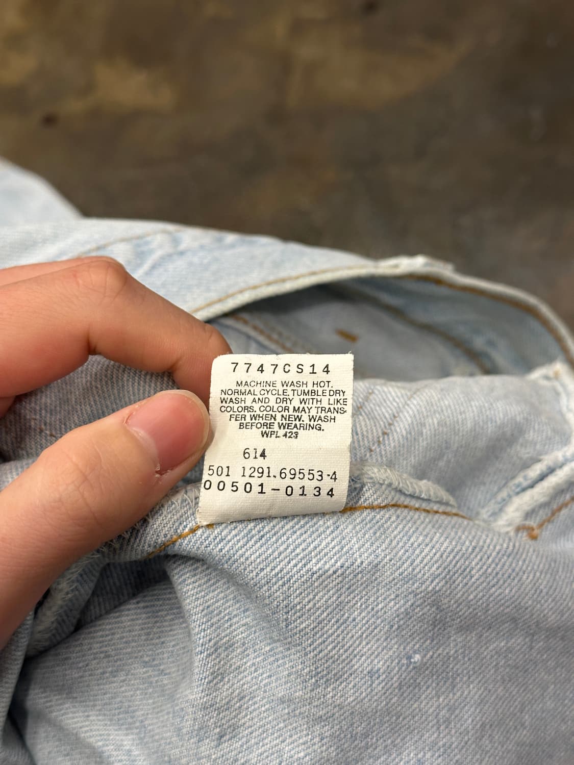 90s made in USA 리바이스 501 W34 L32 상품이미지4