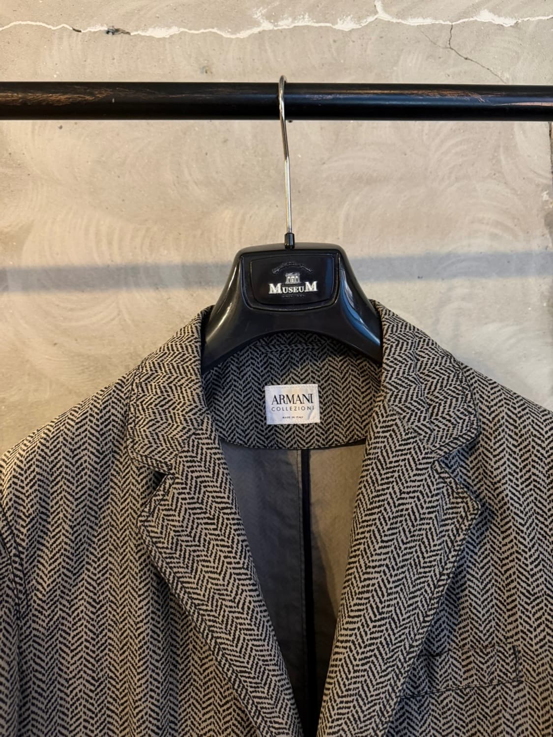 아르마니 꼴레지오니 헤링본 블레이저 105 상품이미지3