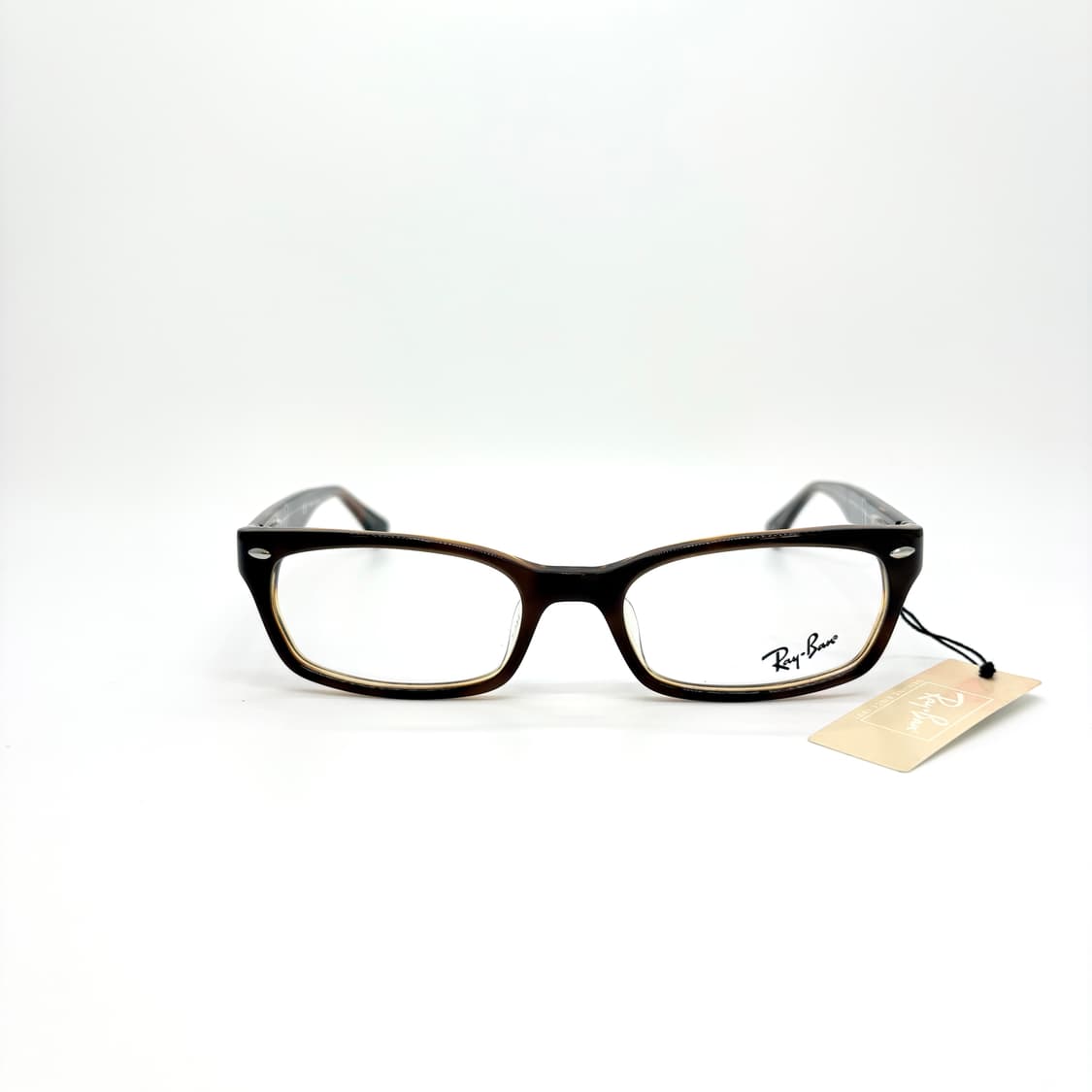 RAYBAN 레이밴 브라운 스퀘어 뿔테 상품이미지3
