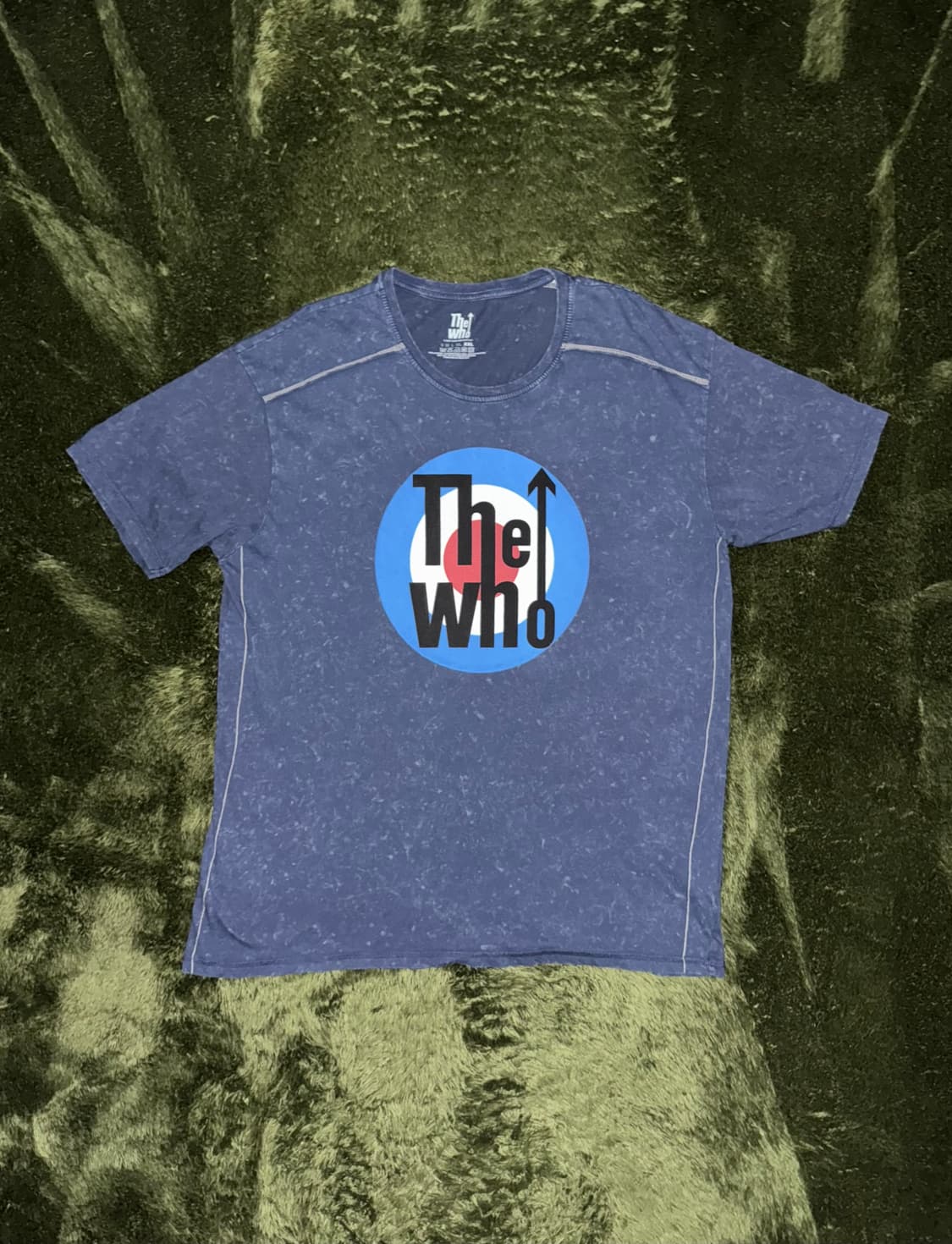[XXL] THE WHO 더후 오피셜 굿즈 티셔츠 워시드 네이비 상품이미지1