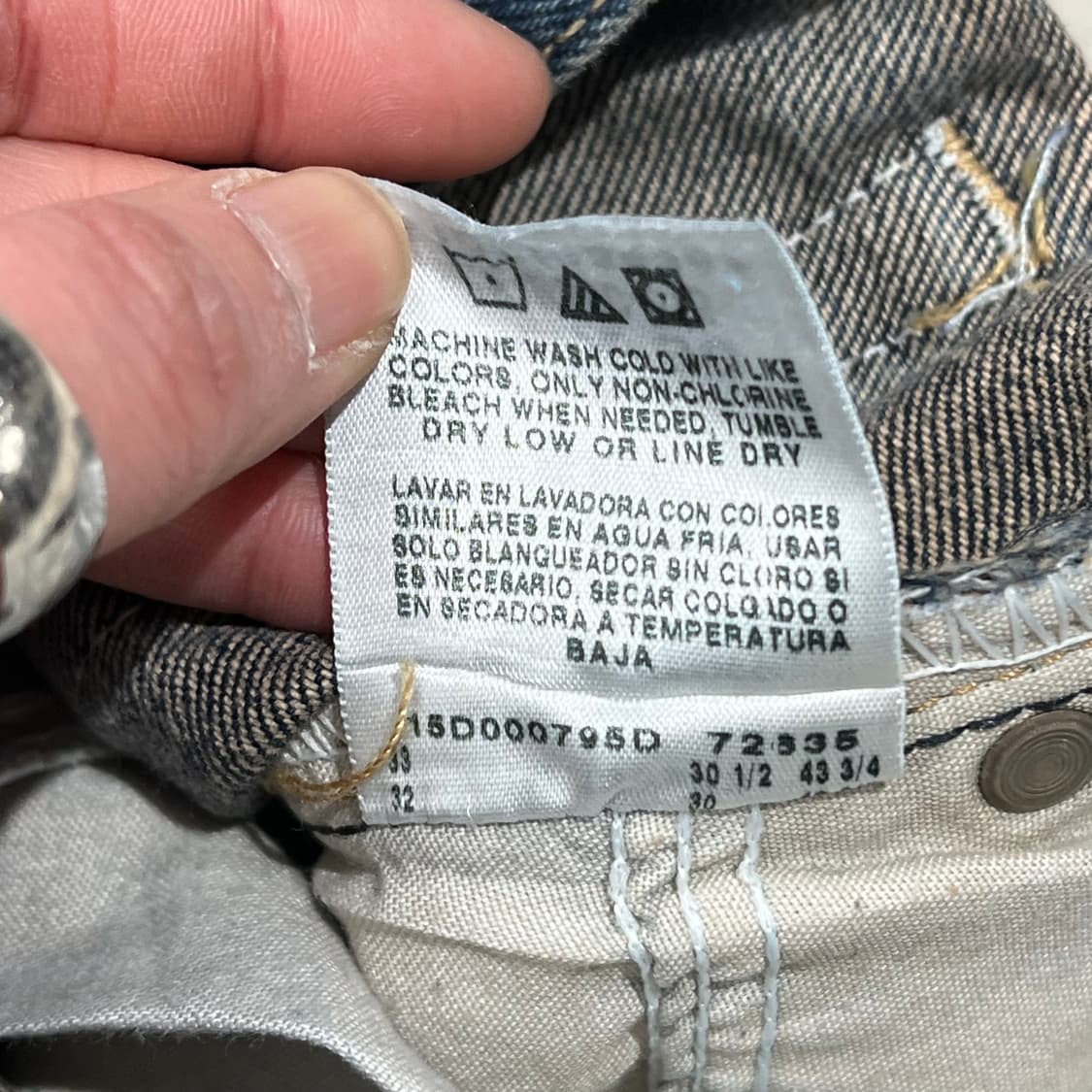 리 워크 데님팬츠 s09643 상품이미지9