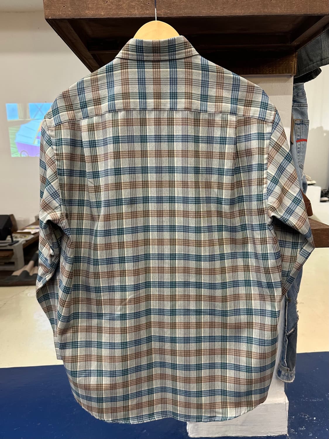 YSL 입생로랑 체크셔츠 상품이미지6