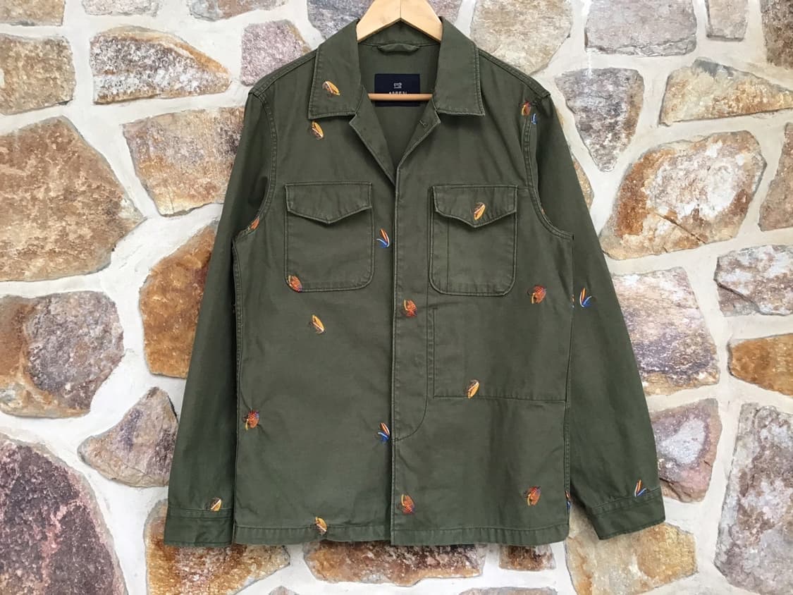 [L] 아스페시 자수 코튼 자켓 상품이미지2