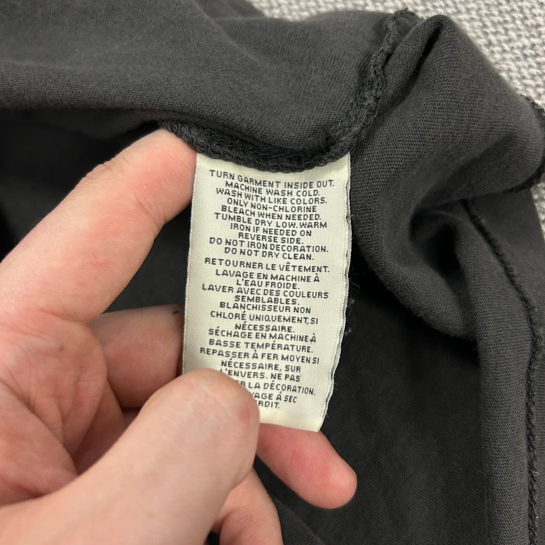 폴로 데님앤서플라이 차콜 치타 반팔(M) 상품이미지3