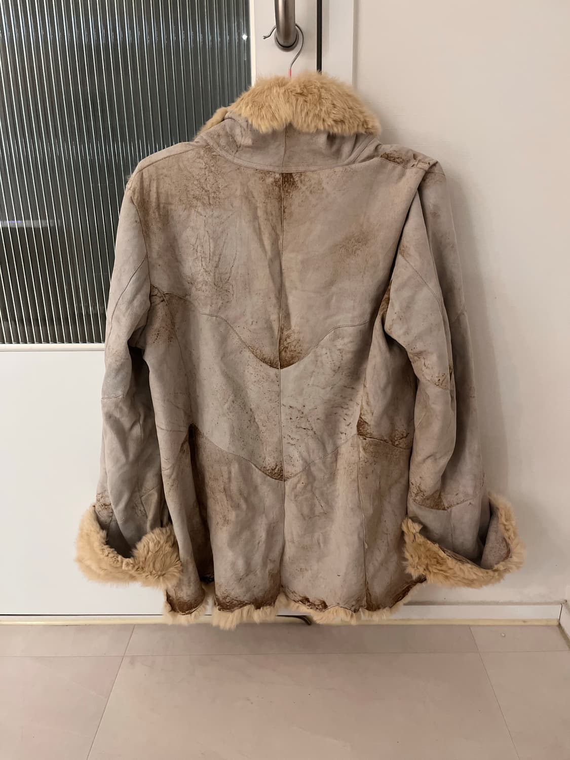 빈티지 스웨이드 퍼자켓 상품이미지5