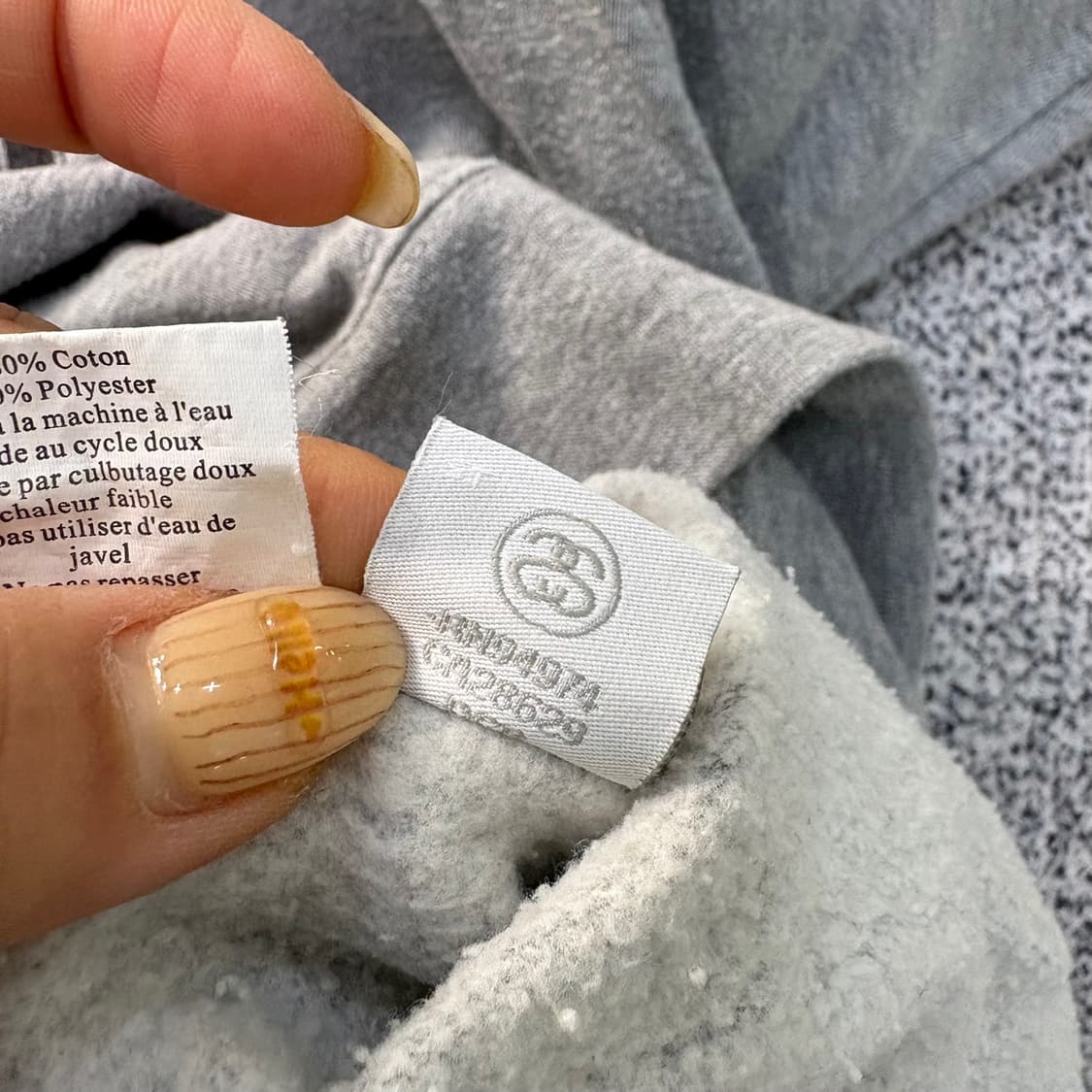 M 빈티지 긴팔티 기모 맨투맨 0428J 상품이미지4