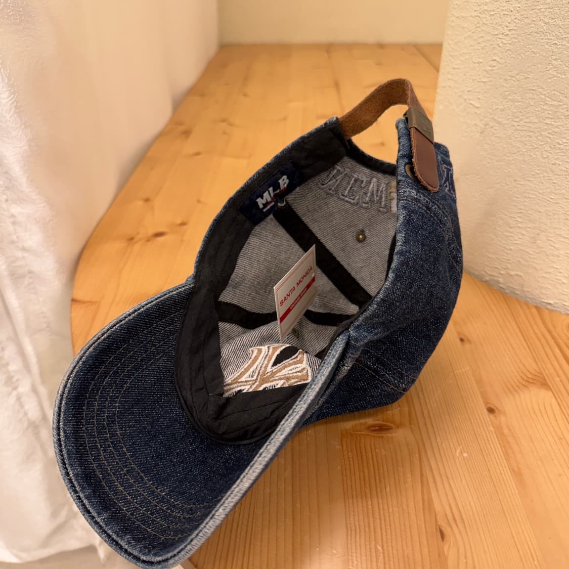 뉴에라 뉴욕 양키스 데님 스트랩 볼캡 U930 상품이미지4