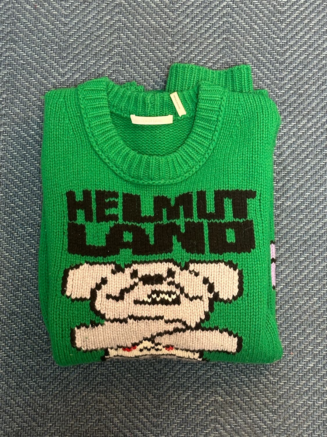 헬무트랭 인타르시아 니트 L 상품이미지2