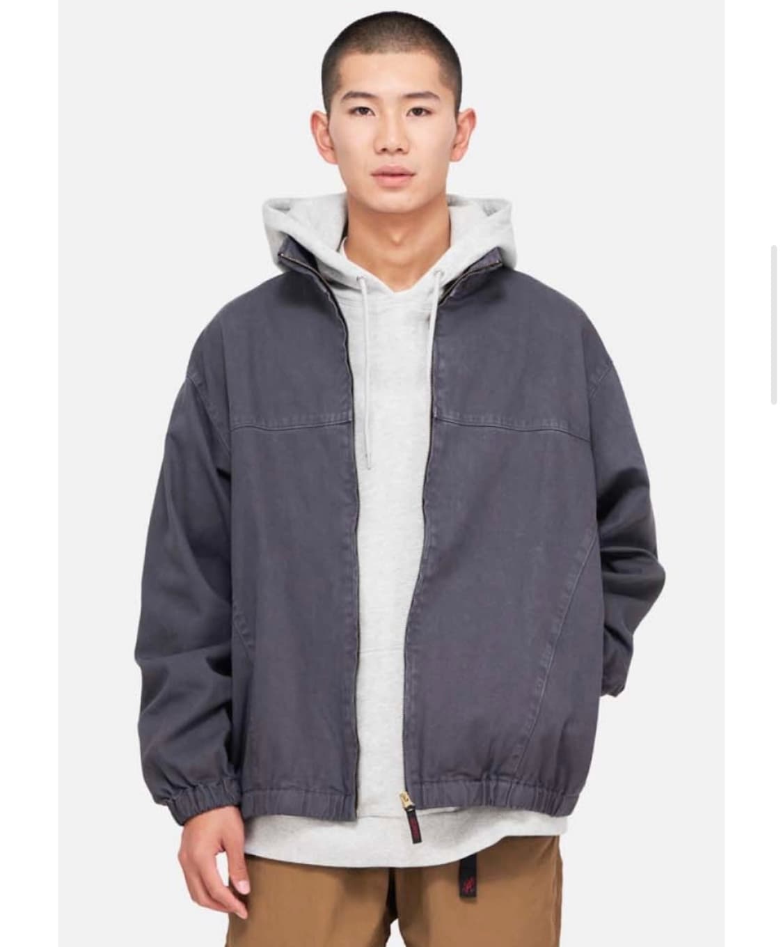 그라미치 트윌 어라운드 자켓 퍼실그레이 m 상품이미지1