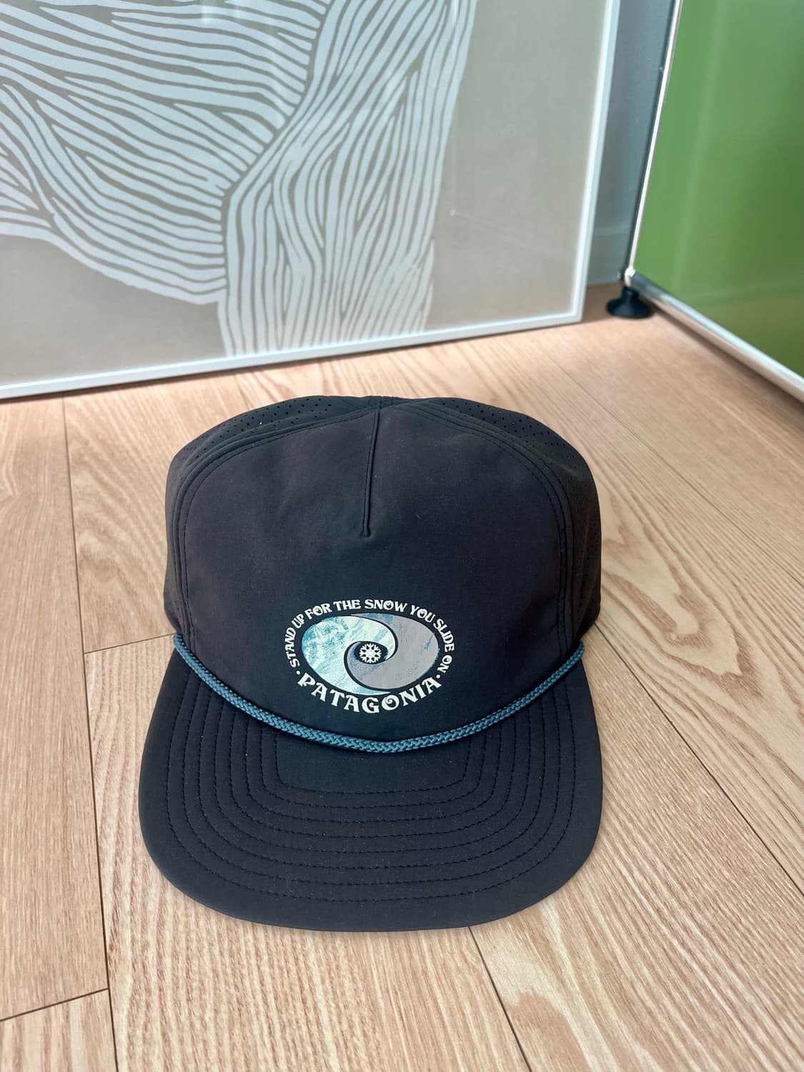 새상품))파타고니아 상위라인업 snowfarer cap 볼캡 모자 상품이미지3