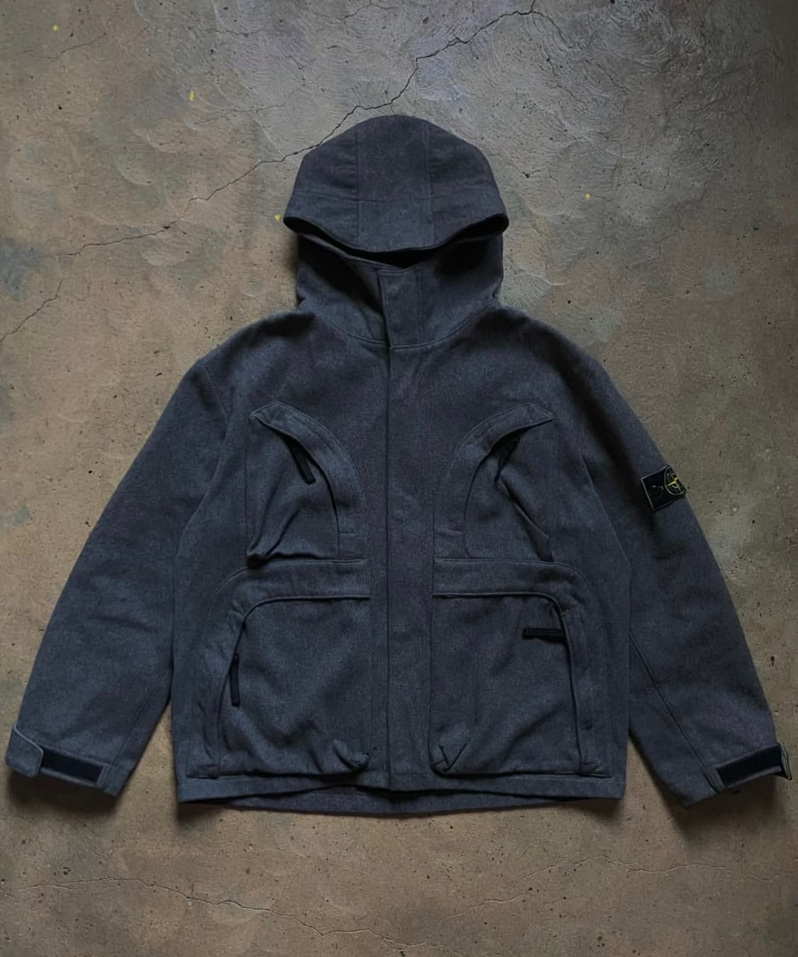 스톤아일랜드 아카이브 후드자켓 L 그린엣지와펜 상품이미지1