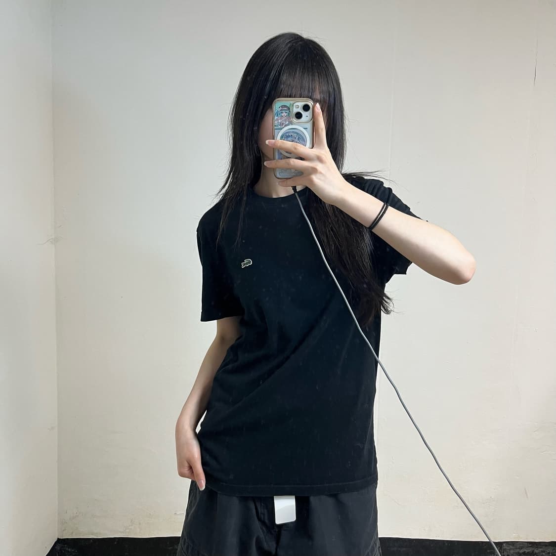 Lacoste Black T-Shirt 상품이미지1
