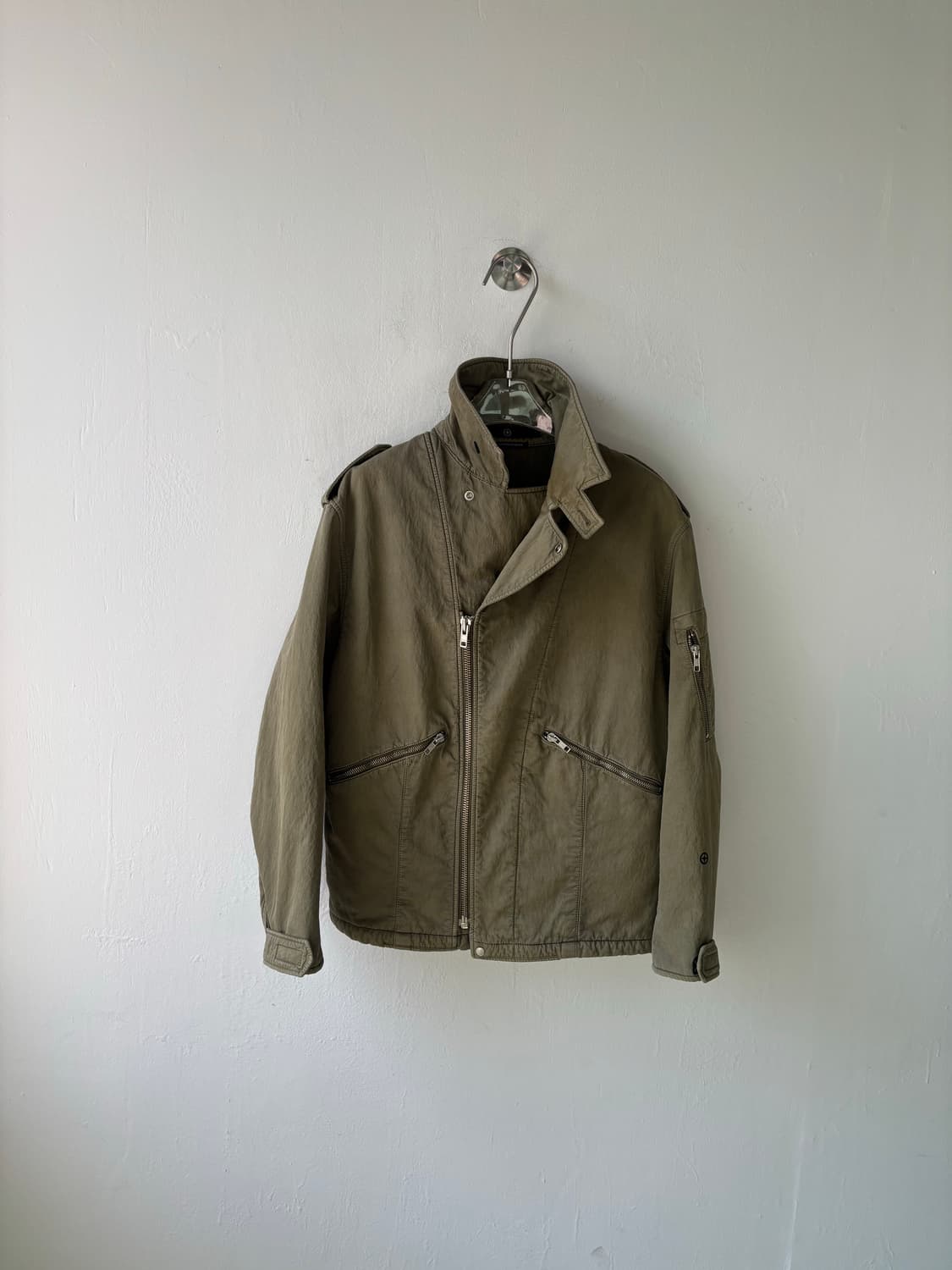 스톤 아일랜드 90s 하이넥 밀리터리 자켓 상품이미지4