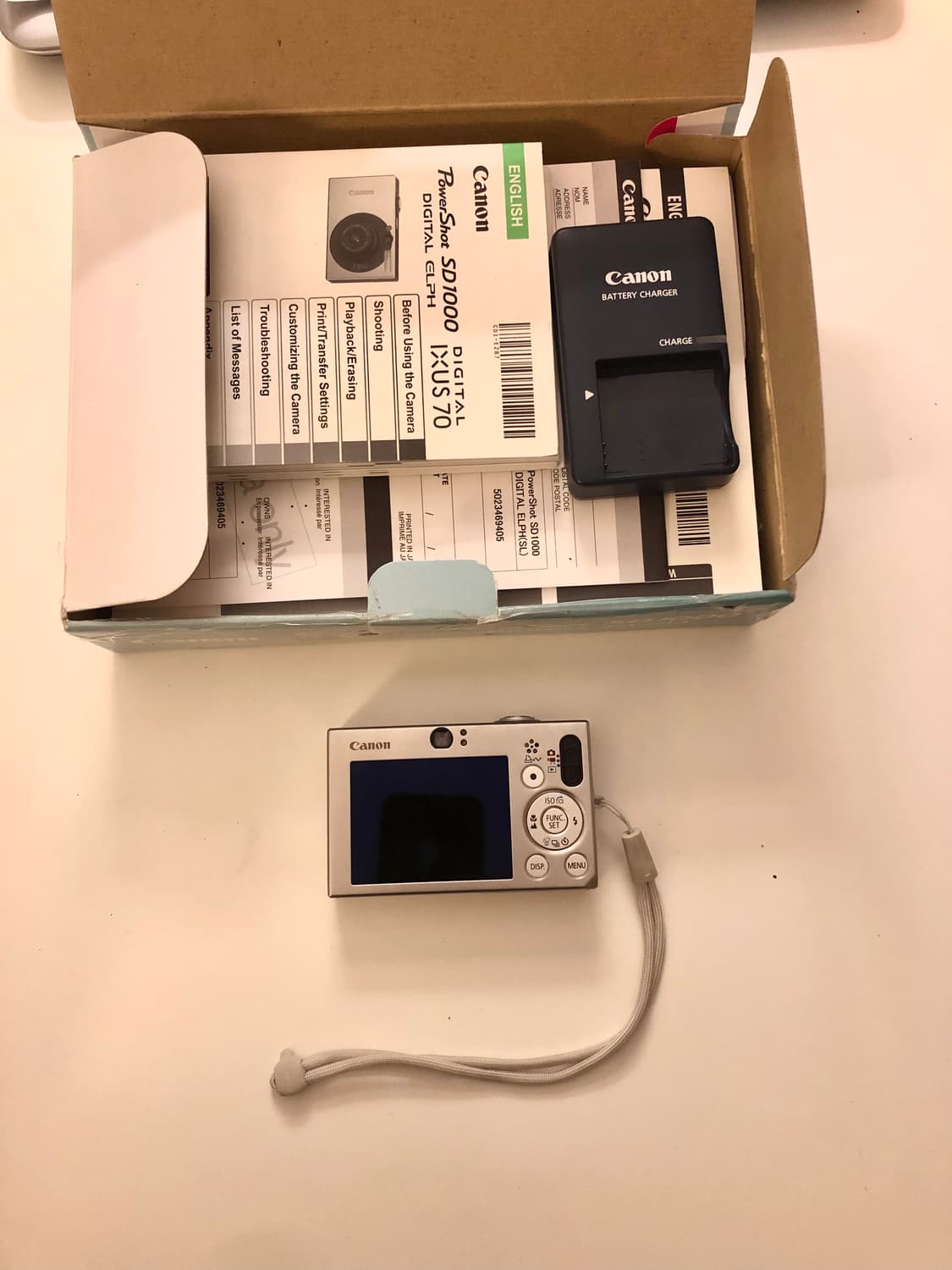 작례있음) 풀박스 캐논 익서스70 ixus70 상품이미지2