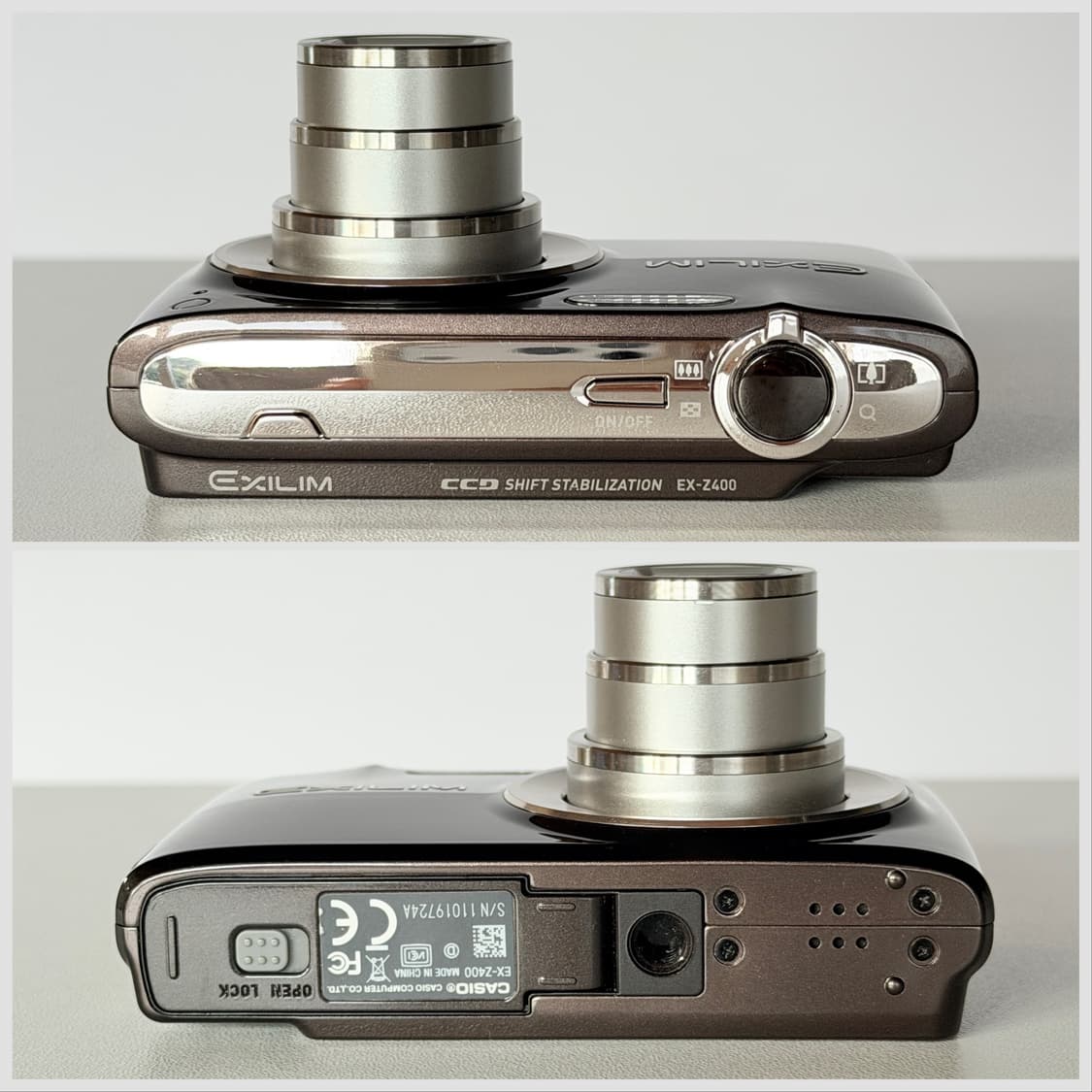 ✨태연 픽 풀박셋✨카시오 엑슬림 EX-Z400 초코브라운 상품이미지8