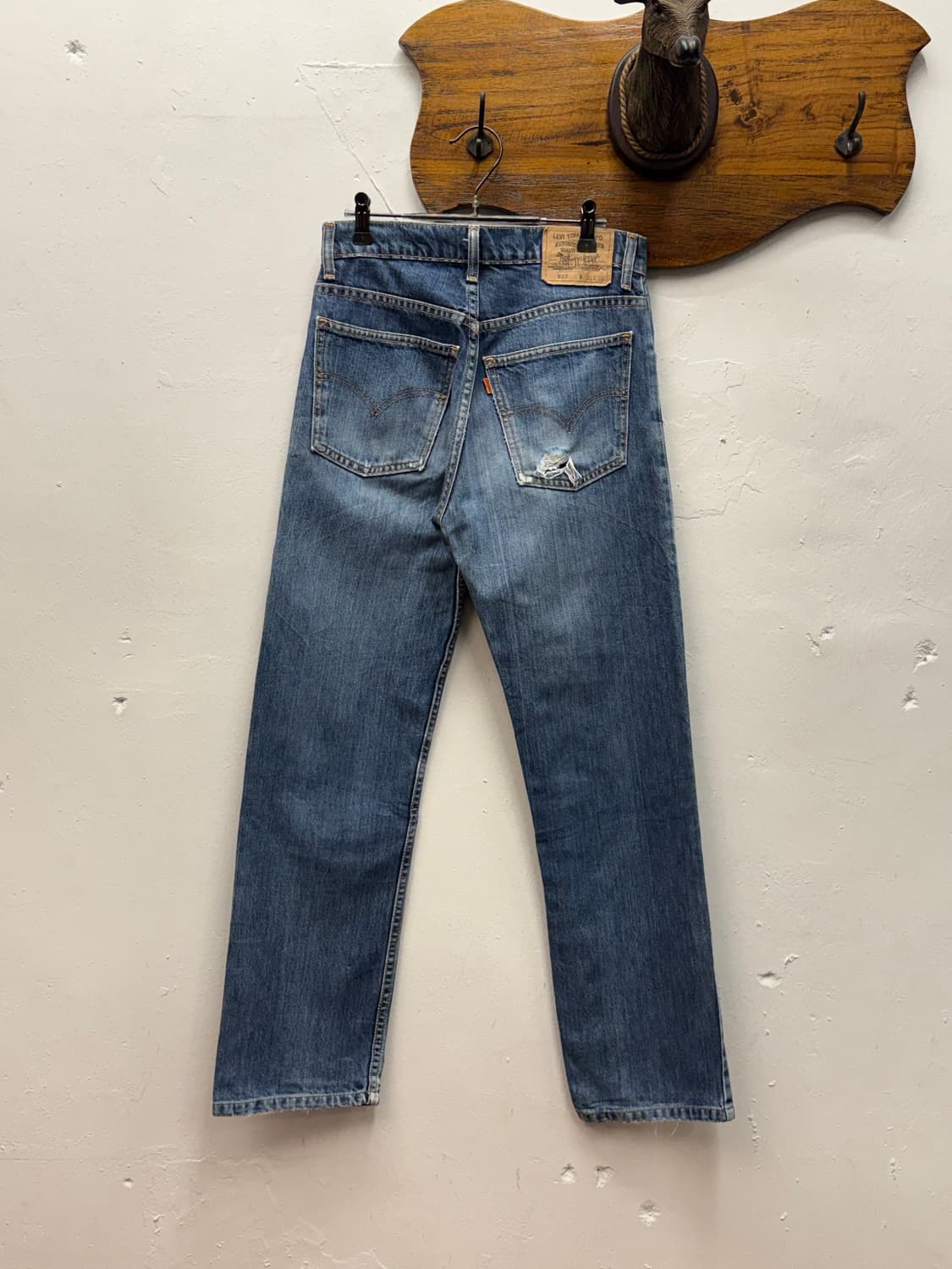 Levi's 607 Orange Tab Slim Straight Deni 상품이미지1
