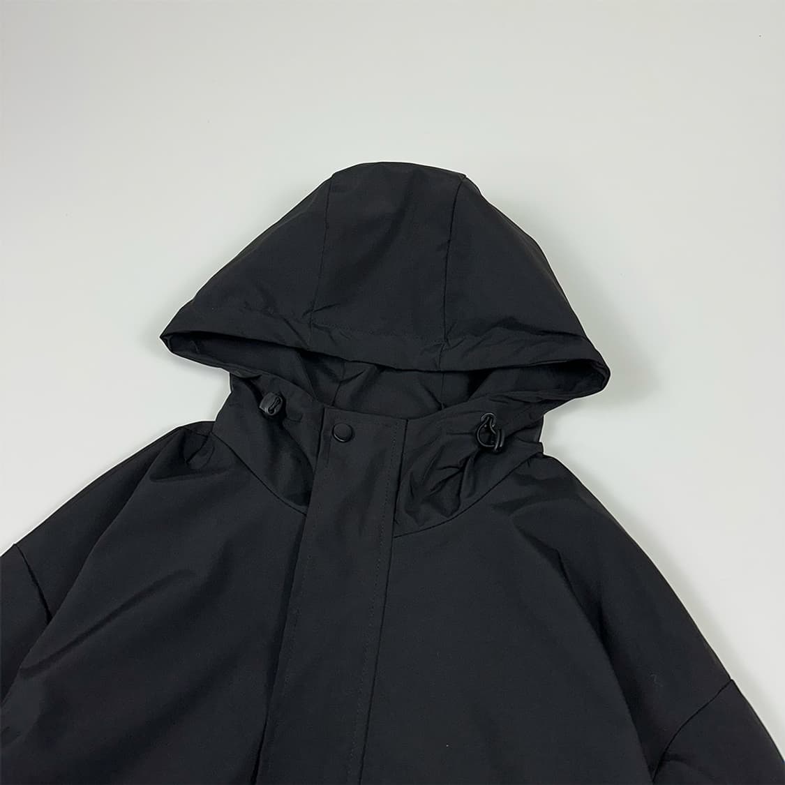 블랙 포켓디테일 윈드브레이커 상품이미지3