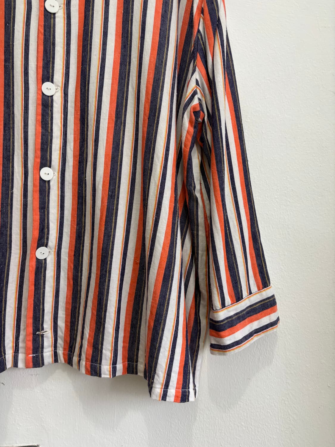 VTG Multi Stripe Euro Work Shirt 상품이미지4