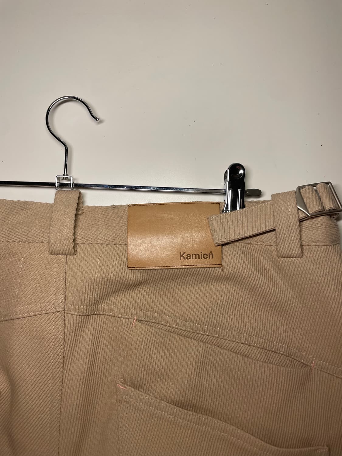 카미엔 타이탄 배기 팬츠 베이지 (3사이즈) 상품이미지10