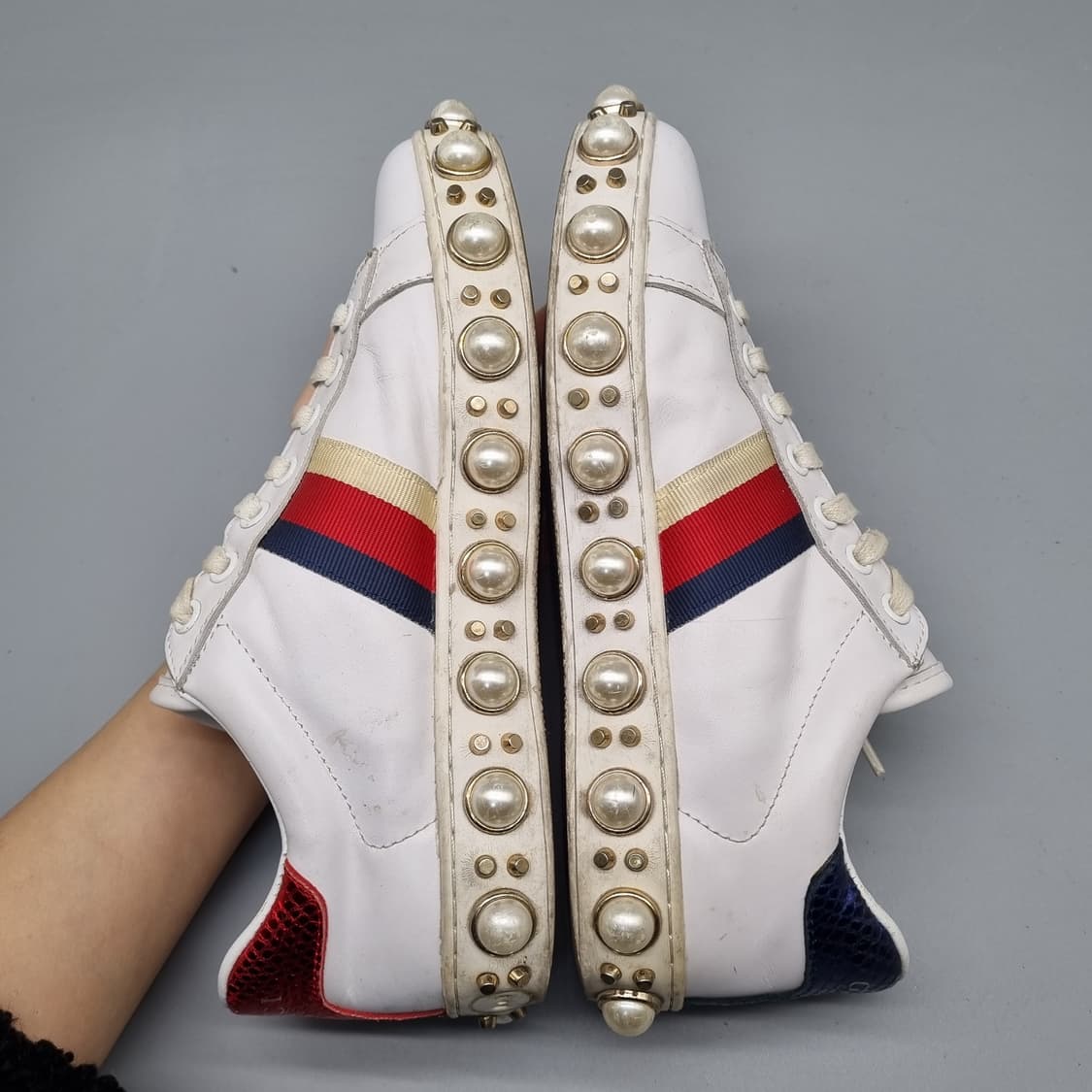 구짜 레더 스니커즈 245 상품이미지5