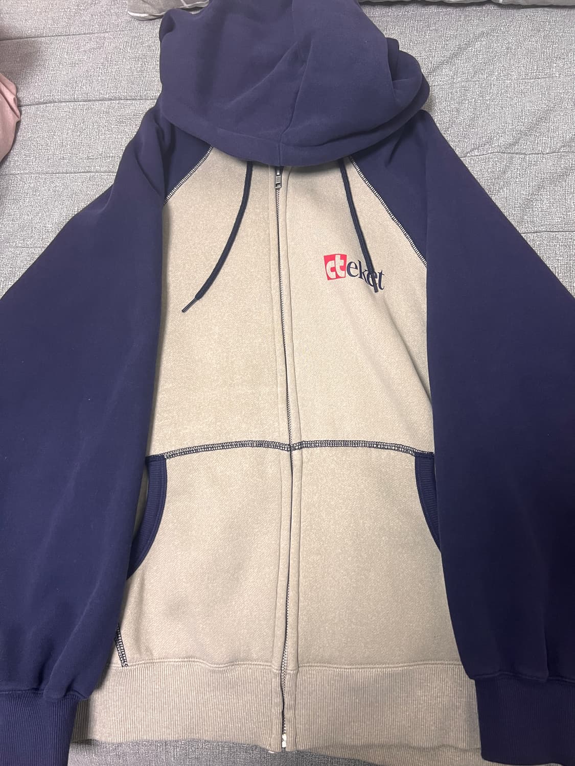 테켓 홀리 집업 후드집업 holly zipup hoodie 상품이미지2