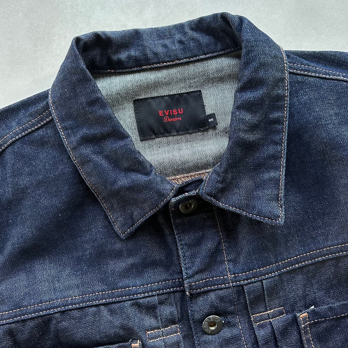 [L]에비수 Evisu 데님 트러커 자켓 상품이미지8