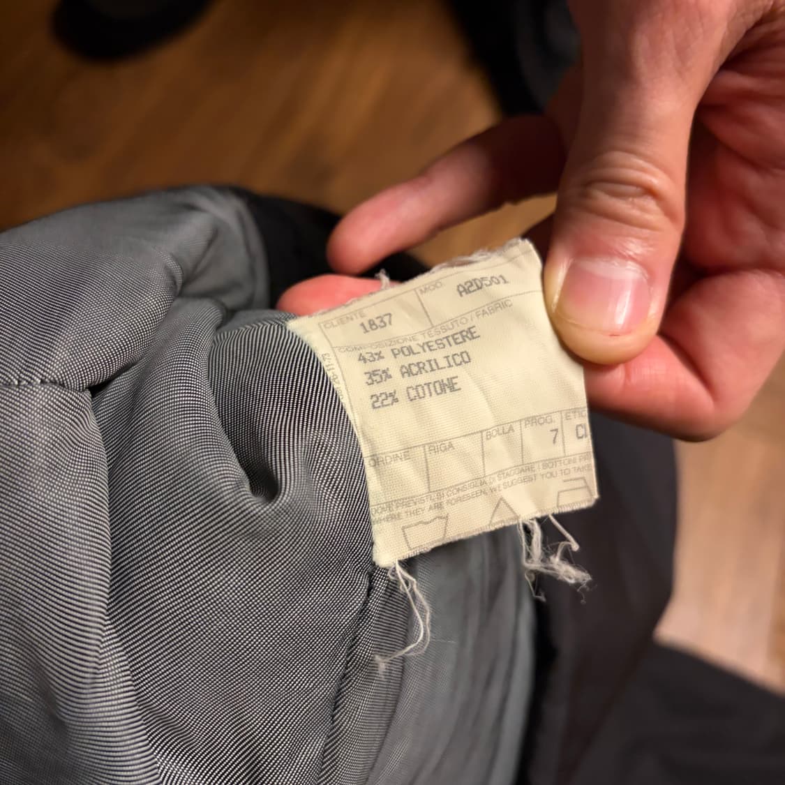 ITALIAN VINTAGE COSCI FIREMAN PARKA 상품이미지7